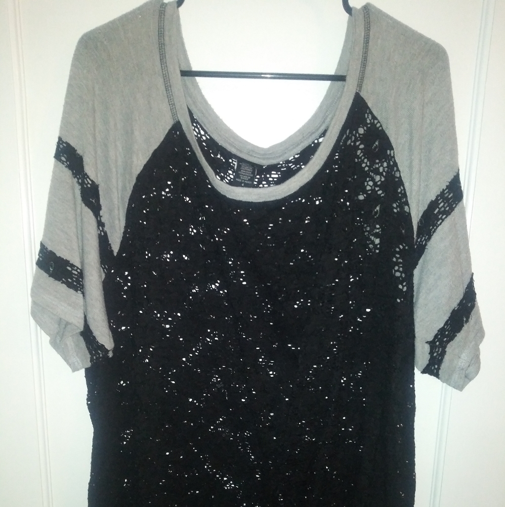 Torrid Lacey Shirt